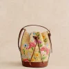 Bourse Mini Farrow Raphia