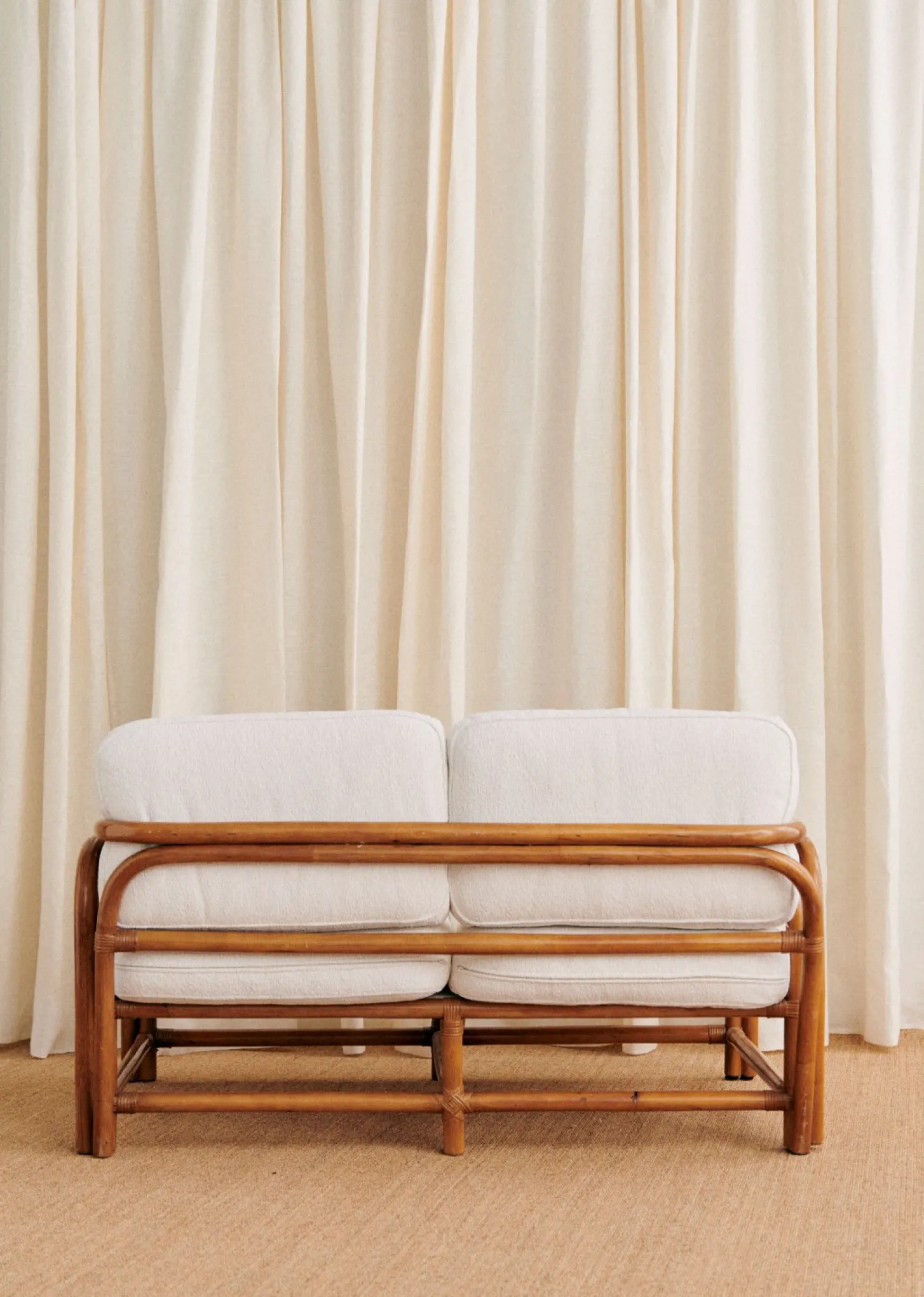 Canapé En Rotin Vintage