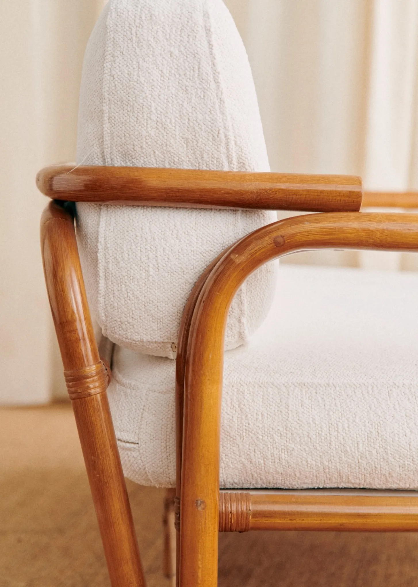 Canapé En Rotin Vintage