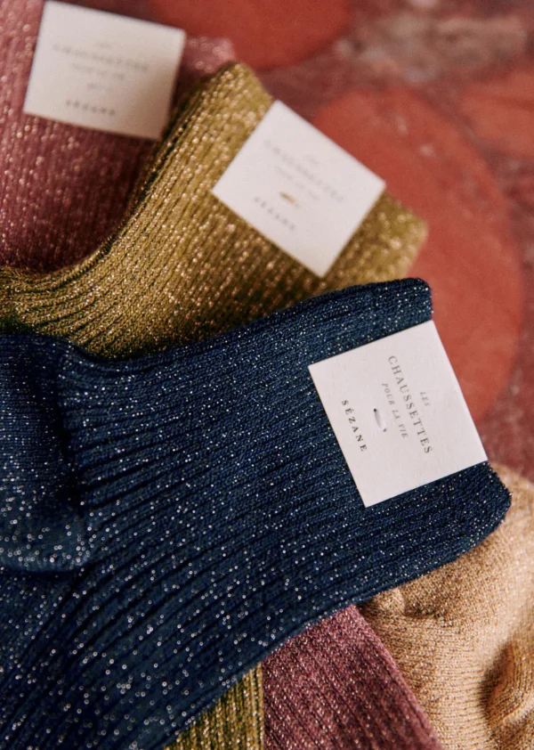 Chaussettes Lurex
