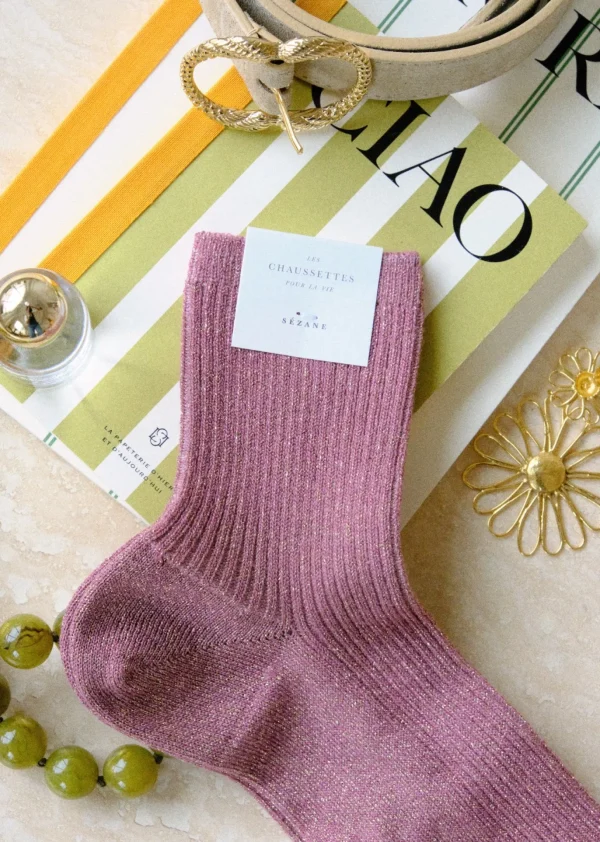 Chaussettes Lurex