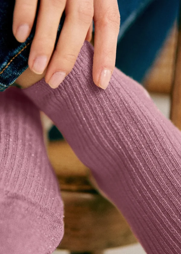 Chaussettes Lurex