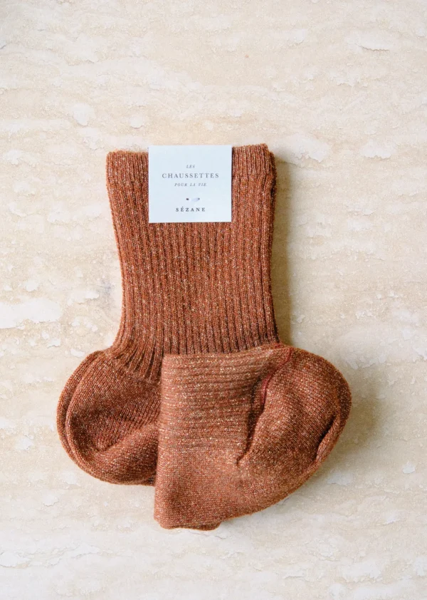 Chaussettes Lurex