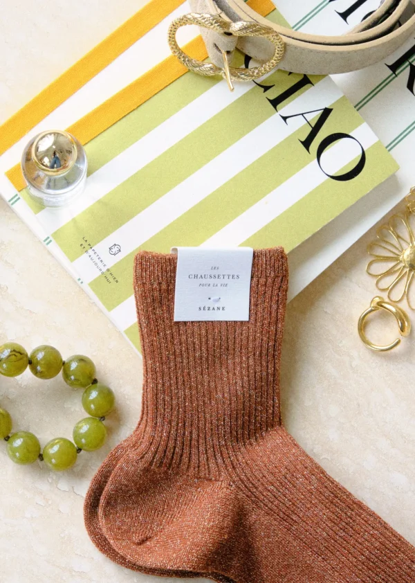 Chaussettes Lurex