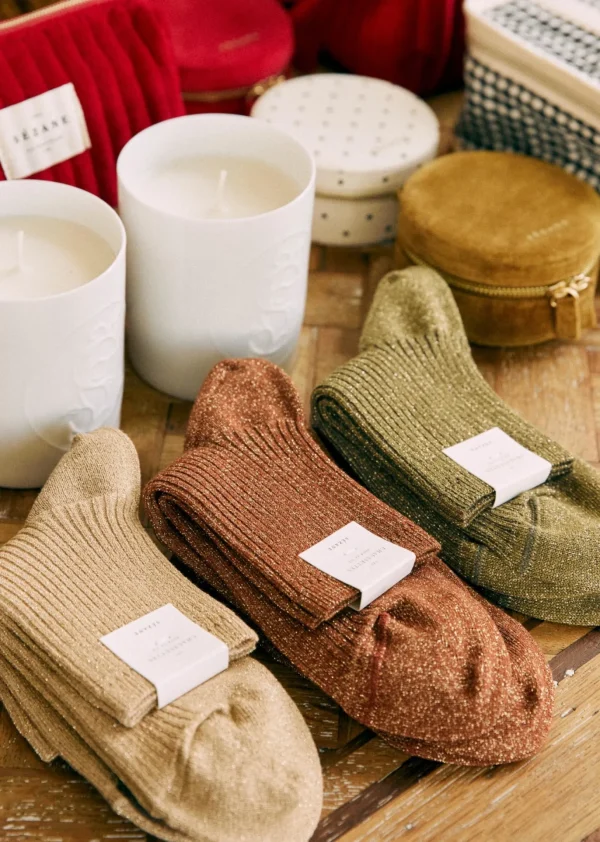 Chaussettes Lurex