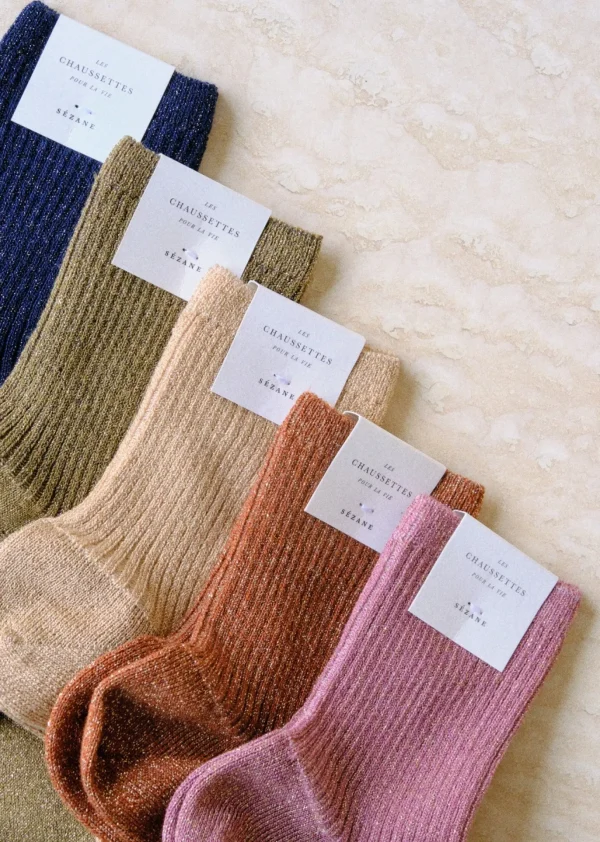 Chaussettes Lurex