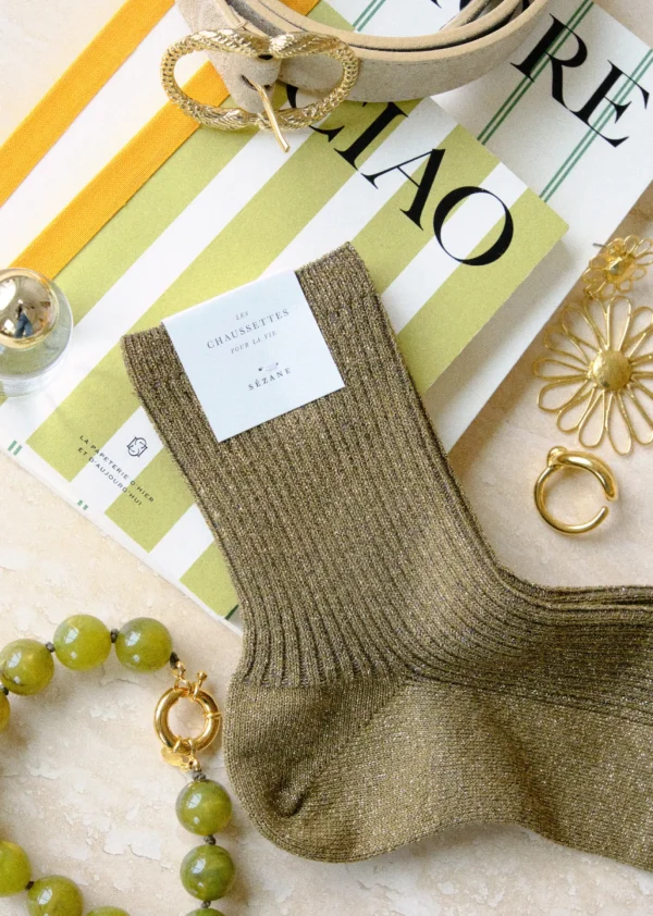 Chaussettes Lurex