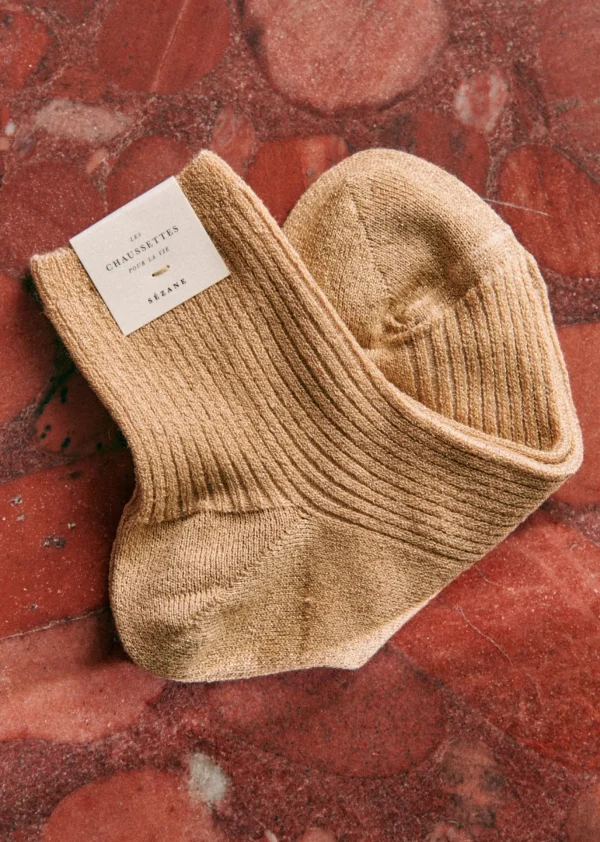 Chaussettes Lurex