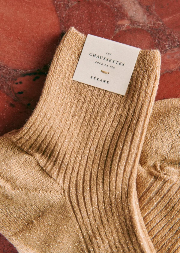 Chaussettes Lurex