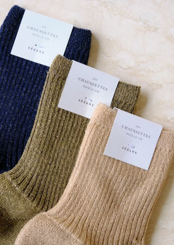 Chaussettes Lurex