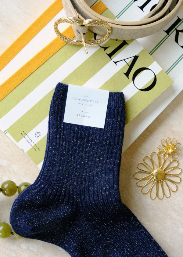 Chaussettes Lurex