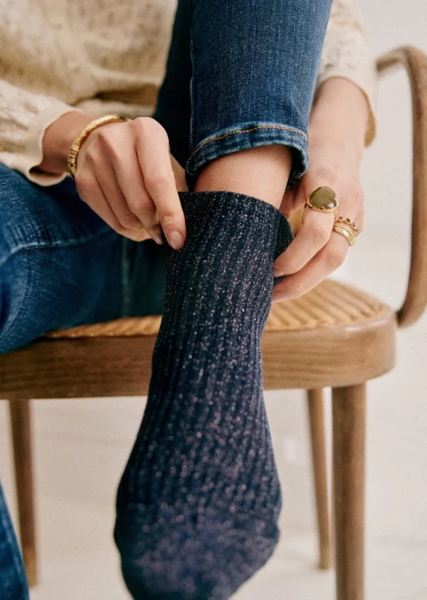 Chaussettes Lurex
