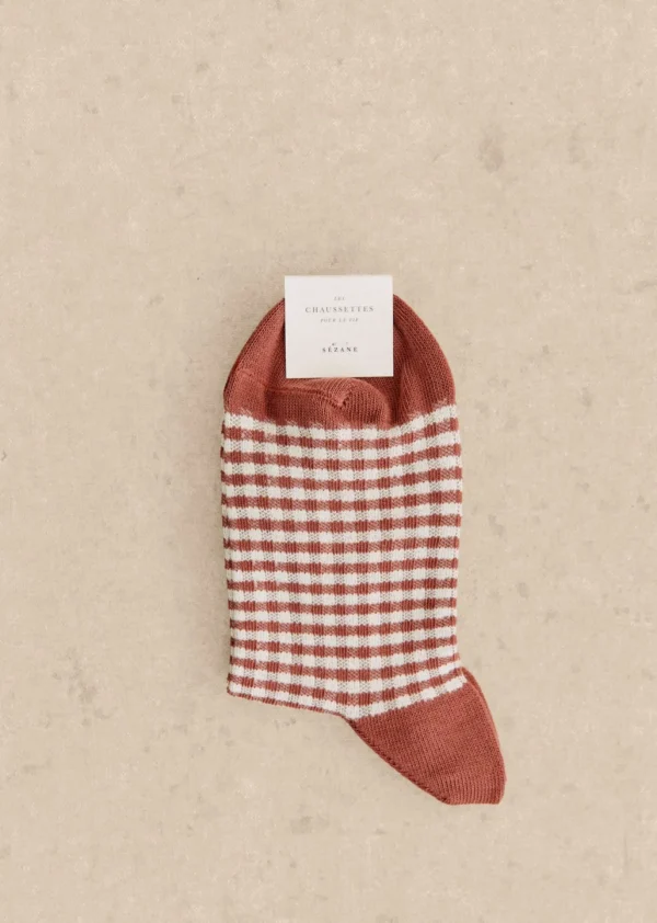 Chaussettes Vichy