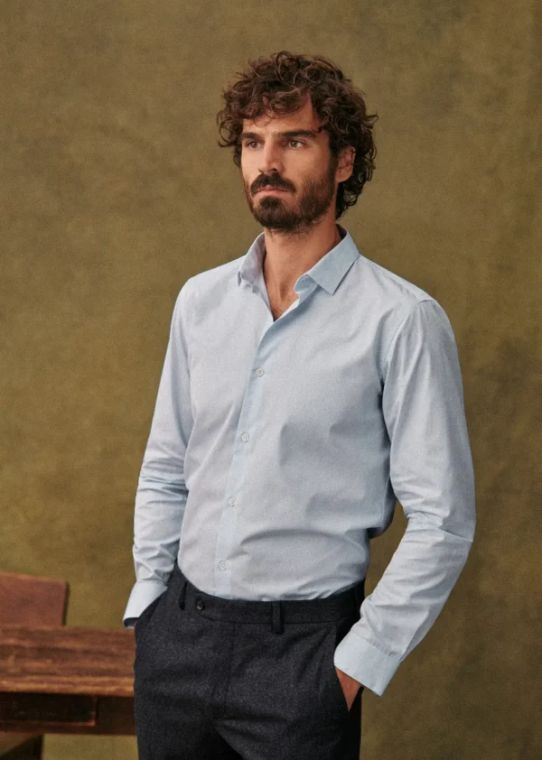 Chemise Allen Popeline
