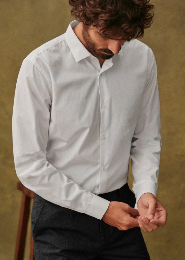Chemise Allen Popeline