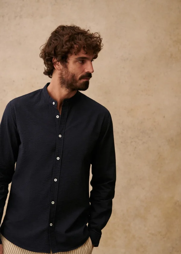 Chemise Benny Seersucker