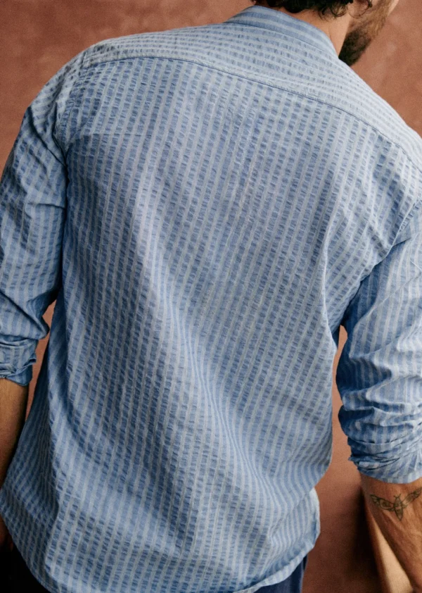 Chemise Benny Seersucker