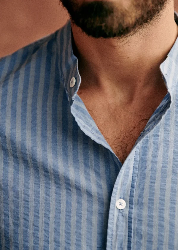 Chemise Benny Seersucker