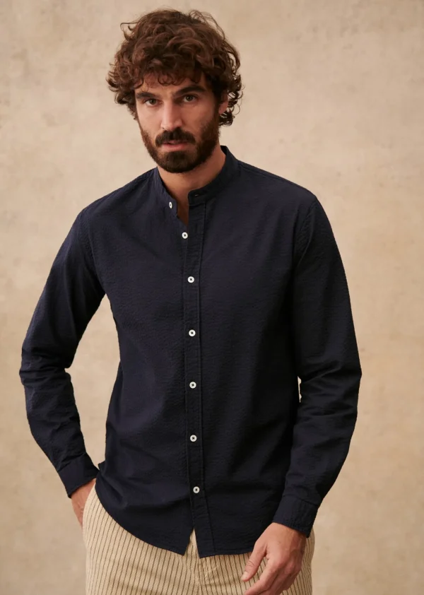 Chemise Benny Seersucker