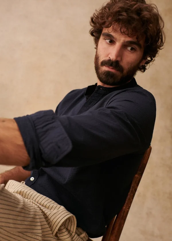 Chemise Benny Seersucker