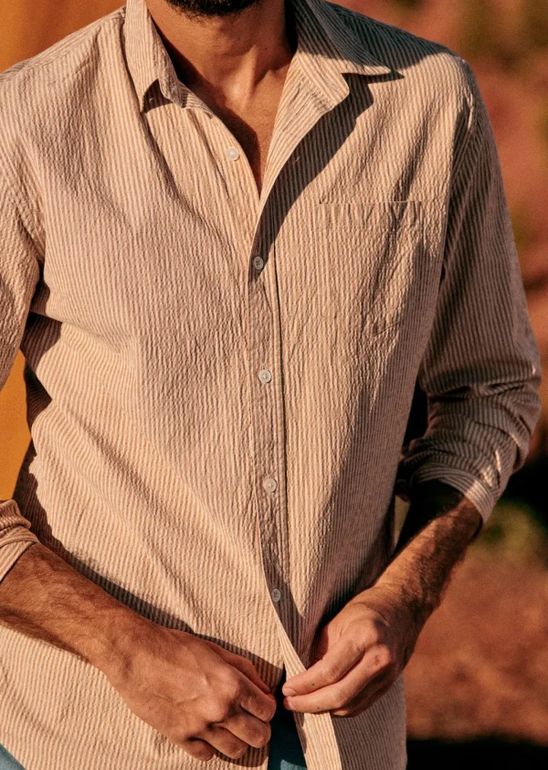 Chemise Charlie Seersucker