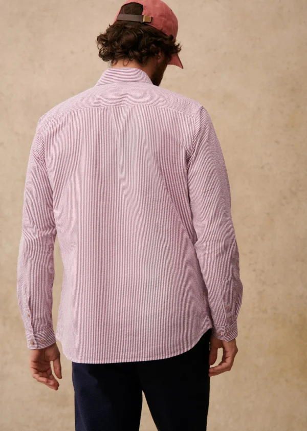 Chemise Charlie Seersucker