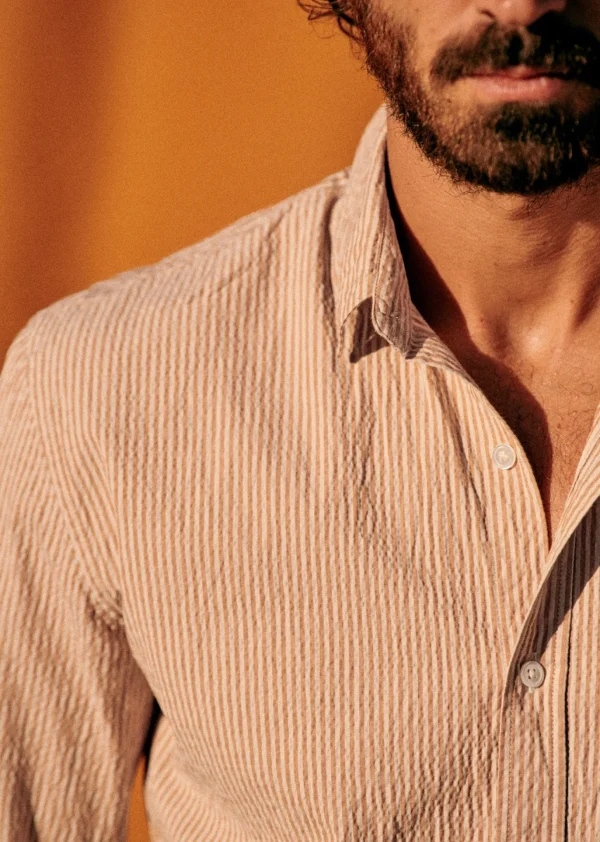 Chemise Charlie Seersucker