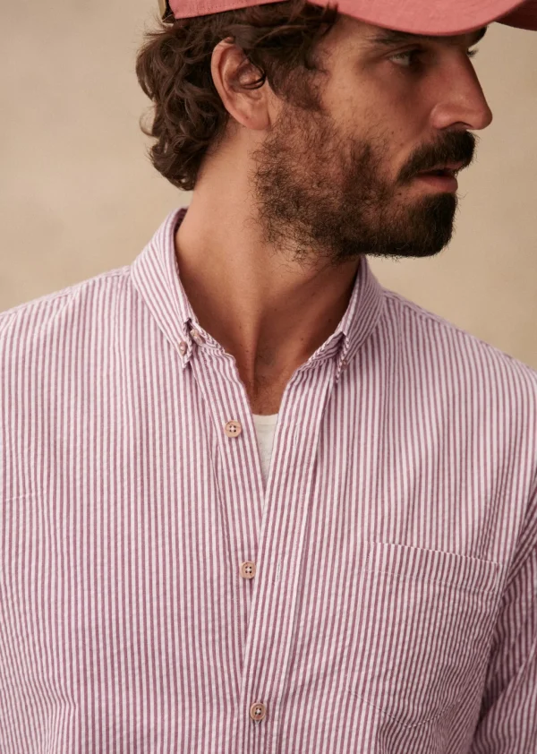 Chemise Charlie Seersucker