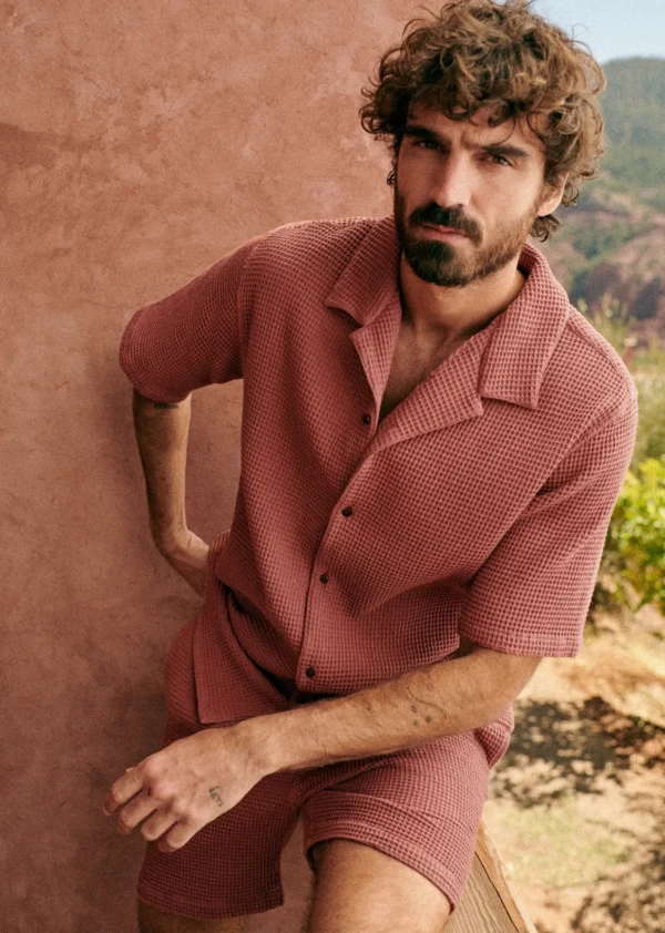 Chemise Holt Gaufrée