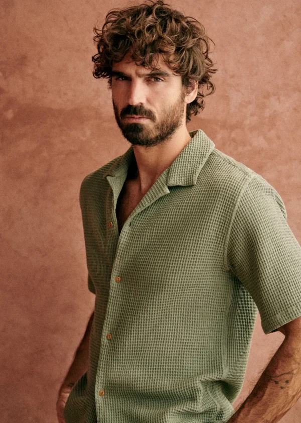 Chemise Holt Gaufrée