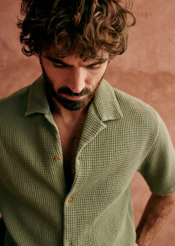 Chemise Holt Gaufrée