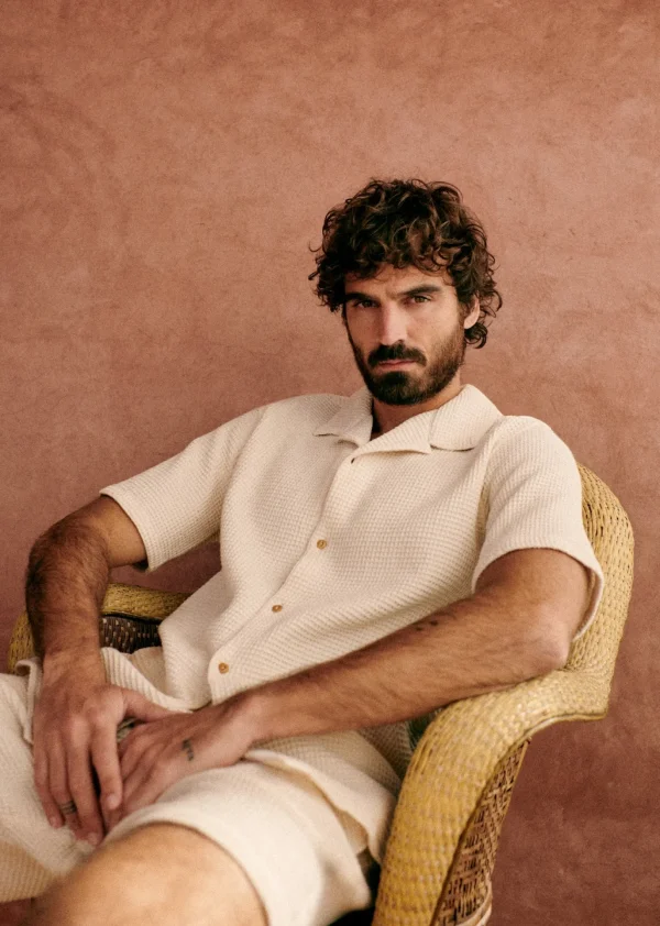 Chemise Holt Gaufrée