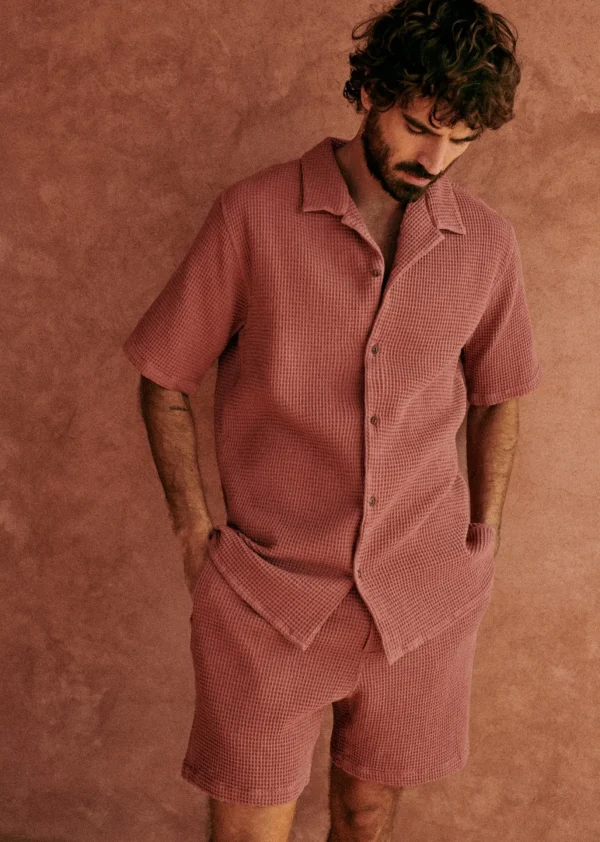 Chemise Holt Gaufrée
