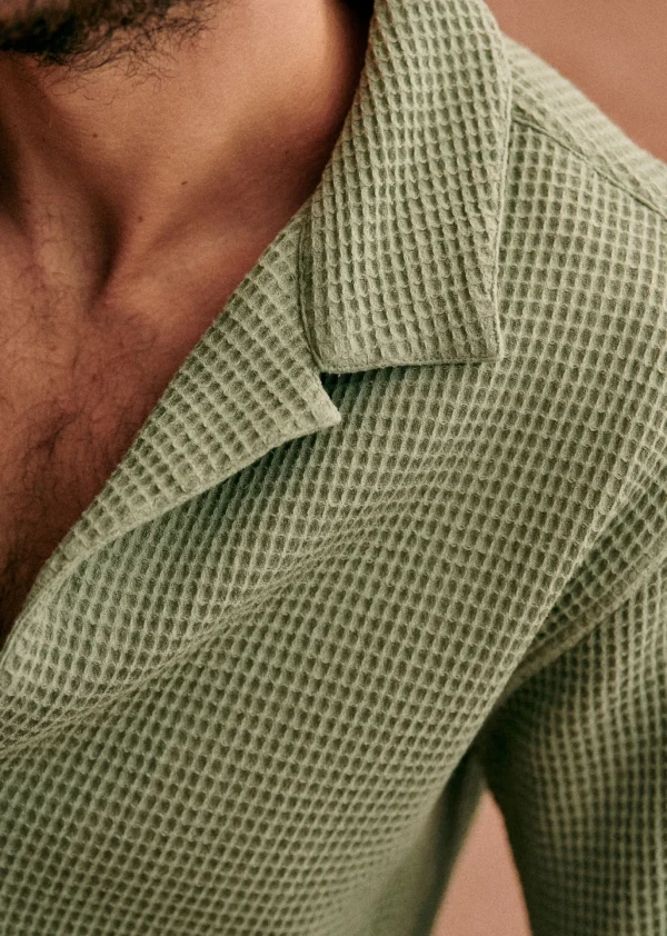 Chemise Holt Gaufrée
