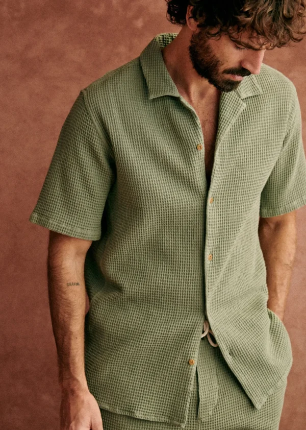 Chemise Holt Gaufrée