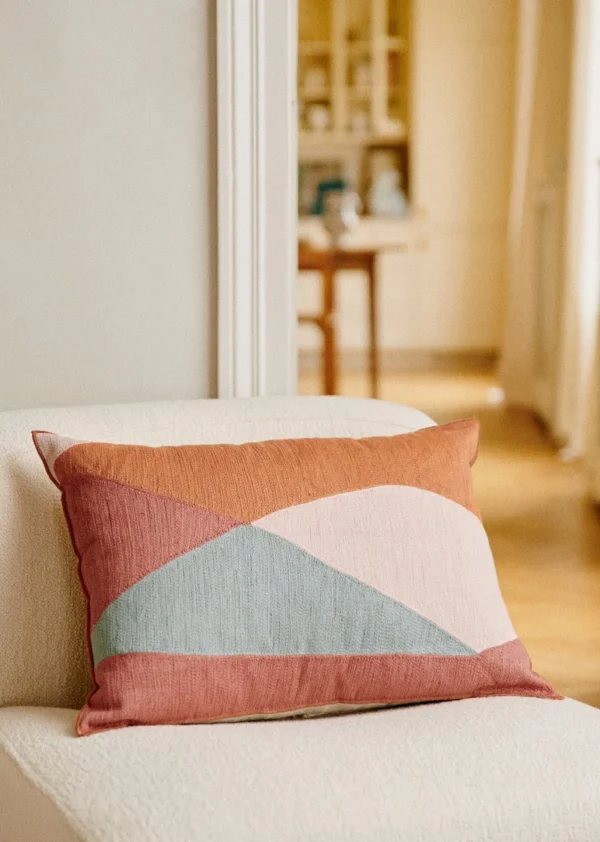 Coussin Brodé -  Grand Modèle