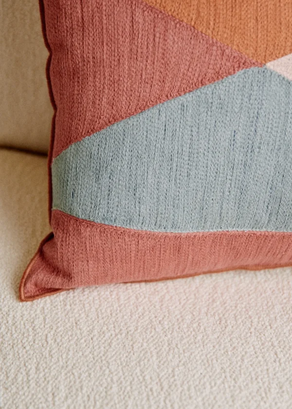 Coussin Brodé -  Grand Modèle