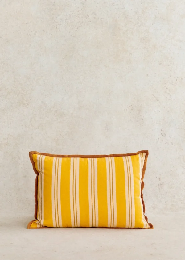 Coussin Rayures Amalfi -  Grand Modèle