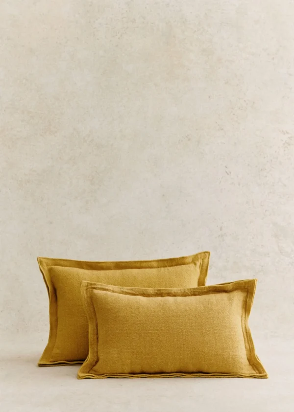 Coussin Toile De Lin -  Grand Modèle