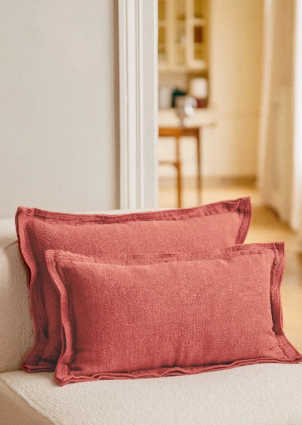 Coussin Toile De Lin -  Petit Modèle