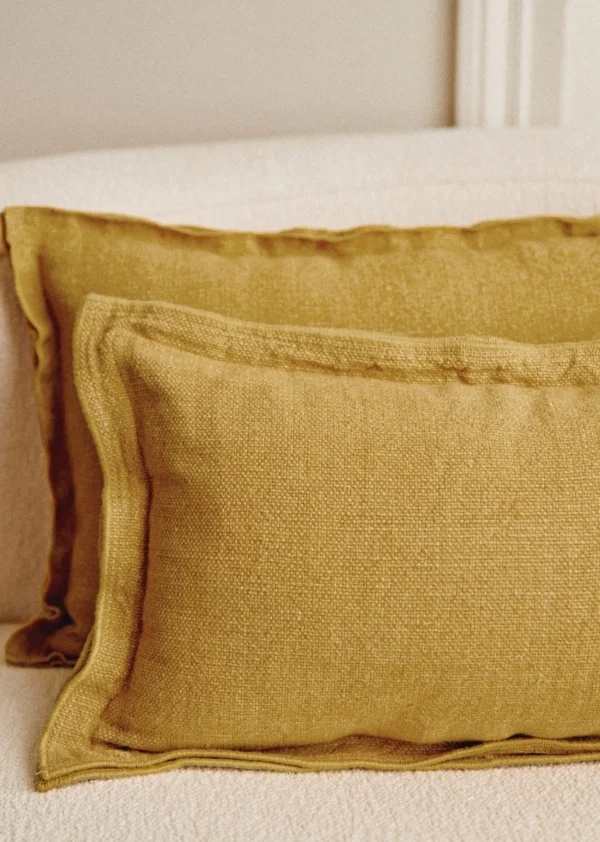Coussin Toile De Lin -  Petit Modèle
