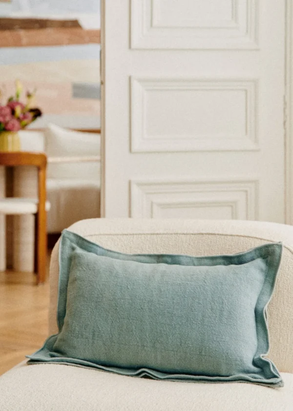 Coussin Toile De Lin -  Petit Modèle