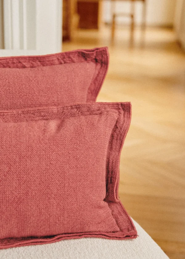 Coussin Toile De Lin -  Petit Modèle