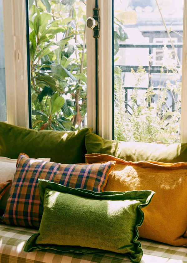 Coussin Toile De Lin -  Petit Modèle