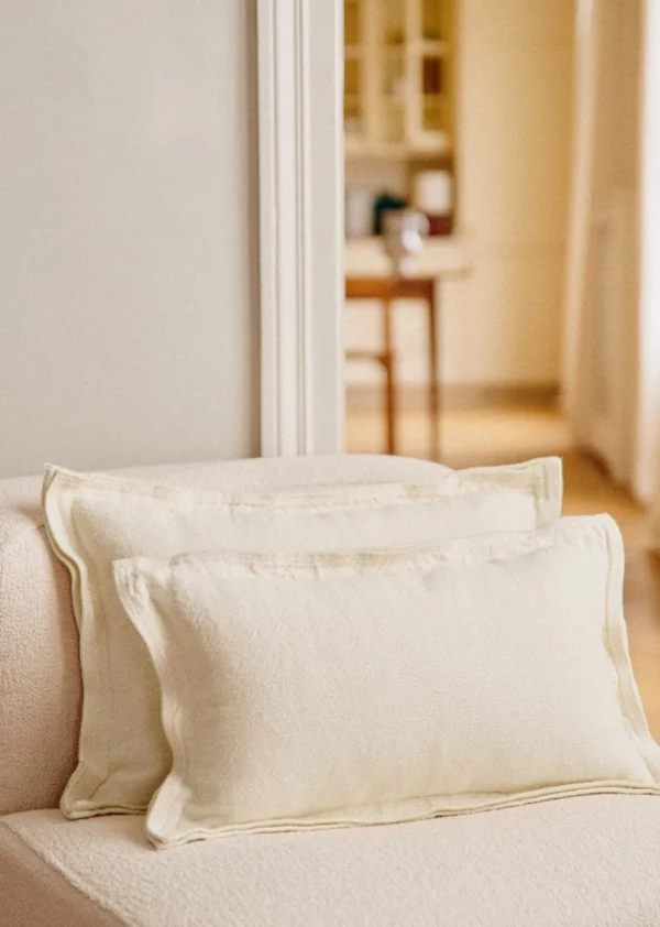 Coussin Toile De Lin -  Petit Modèle