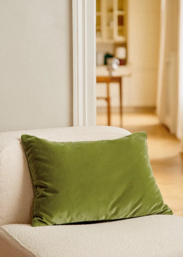 Coussin Velours Édition -  Grand Modèle