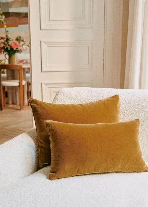 Coussin Velours Édition -  Grand Modèle