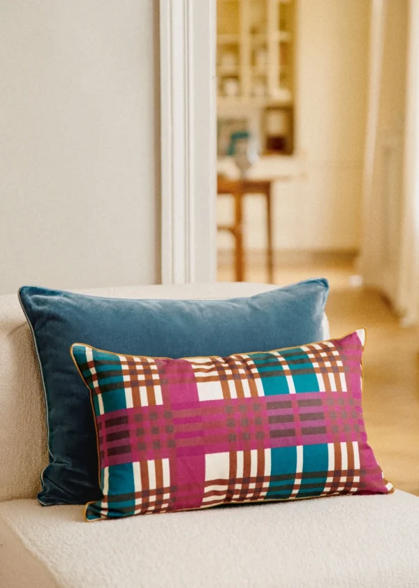Coussin Velours Édition -  Grand Modèle
