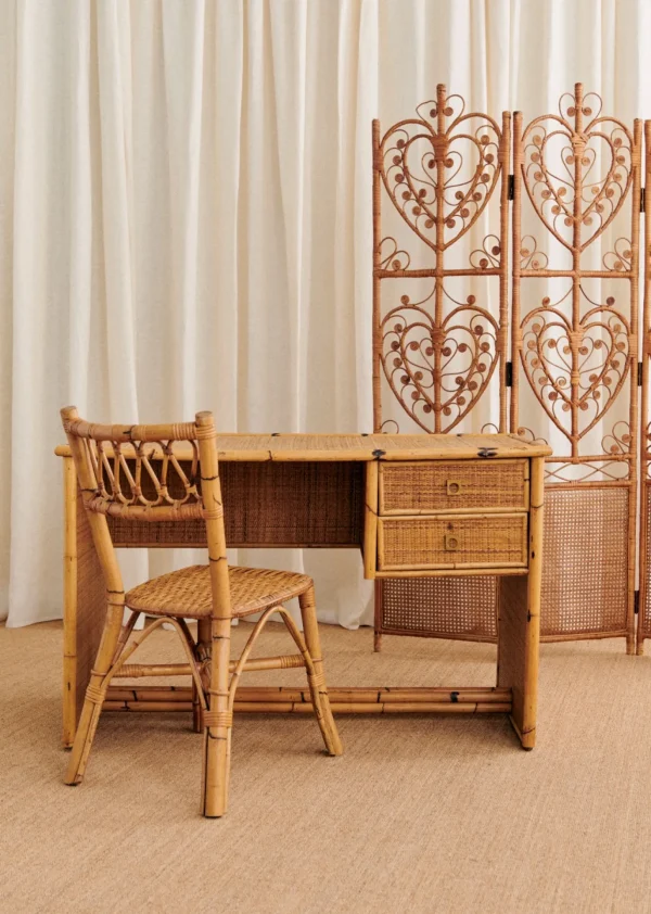 Ensemble Bureau Et Chaise Dans Le Style Dal Vera Années 1960 - N°2