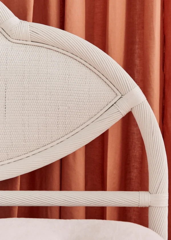 Ensemble De Chambre Vintage : Tête De Lit Et Paire De Chevets